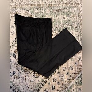 Soft Surroundings, suede look black pants, size XL, EUC